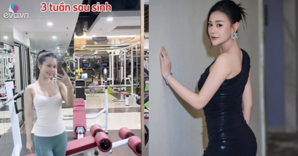 Ngọc Anh "Phố trong làng" khoe vóc dáng sau sinh 3 tuần như gái còn son, gợi nhớ đến hình ảnh "Quỳnh búp bê"