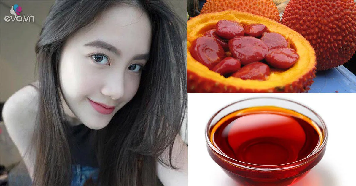 Cứ bôi dầu gấc qua đêm liên tục bạn sẽ ngạc nhiên với làn da sau 1 tuần