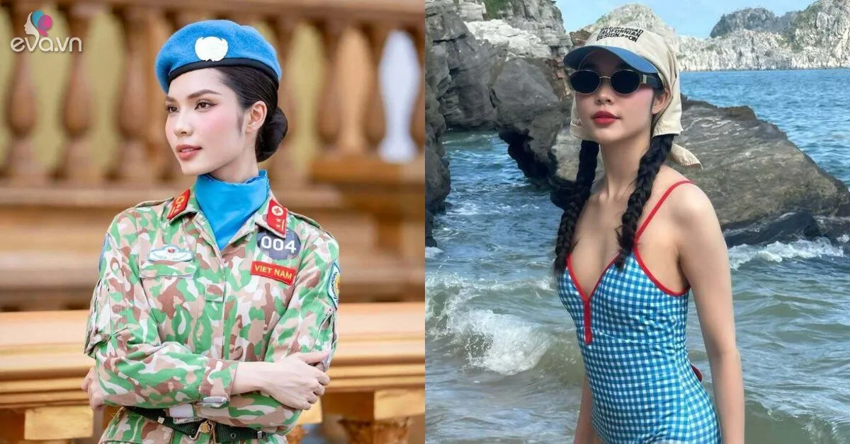 Nhan sắc nữ trung úy 25 tuổi gây sốt ở Miss Grand Vietnam 2026