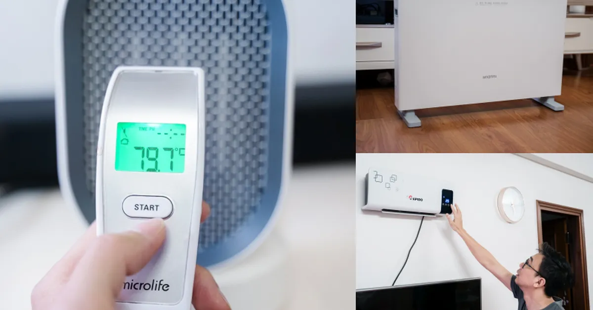 Review chi tiết 4 loại máy sưởi dùng trong nhà: từ chiếc máy vài trăm cho đến đồ tiền triệu