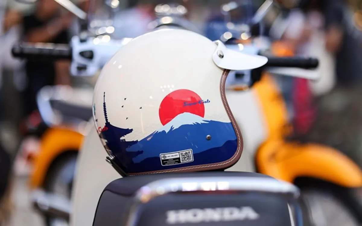 Honda Thái Lan ra mắt Super Cub 110 'Mt. Fuji Edition', tôn vinh biểu tượng nước Nhật