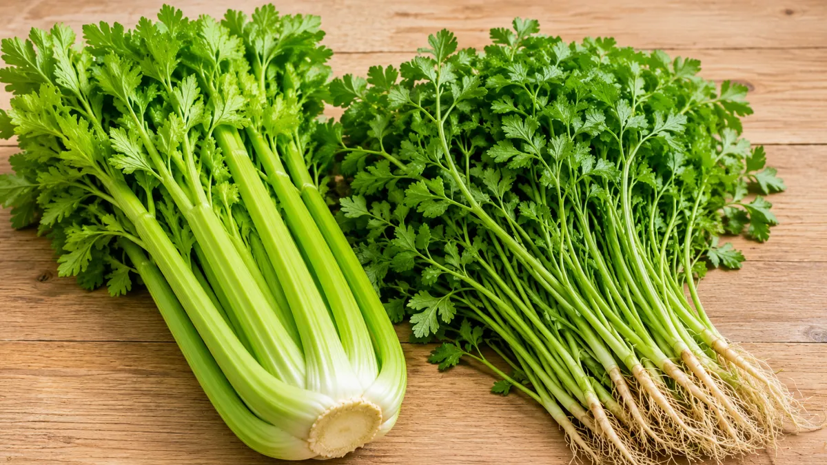 Rau cần tây và cần ta khác nhau như thế nào?