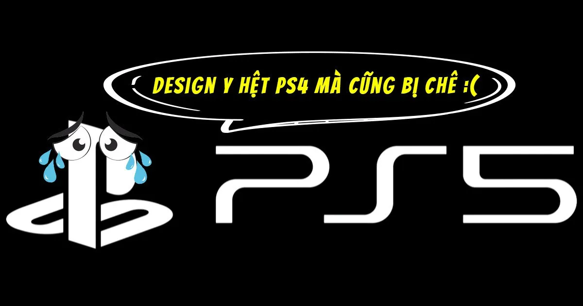 Dân tình chê lên chê xuống logo PlayStation 5, nhưng thực chất nó vẫn thế mà, có khác gì mấy đời máy cũ đâu