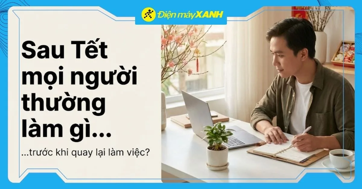 Sau tết mọi người thường làm gì trước khi quay lại làm việc