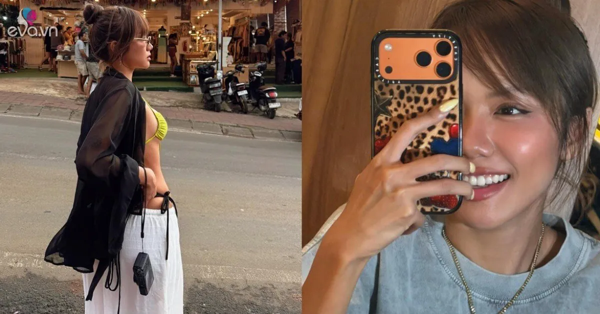 "Vợ quốc dân" Phương Ly ngày càng táo bạo sau khi đổi màu da, diện bikini o ép vòng 1 đến "ná thở"