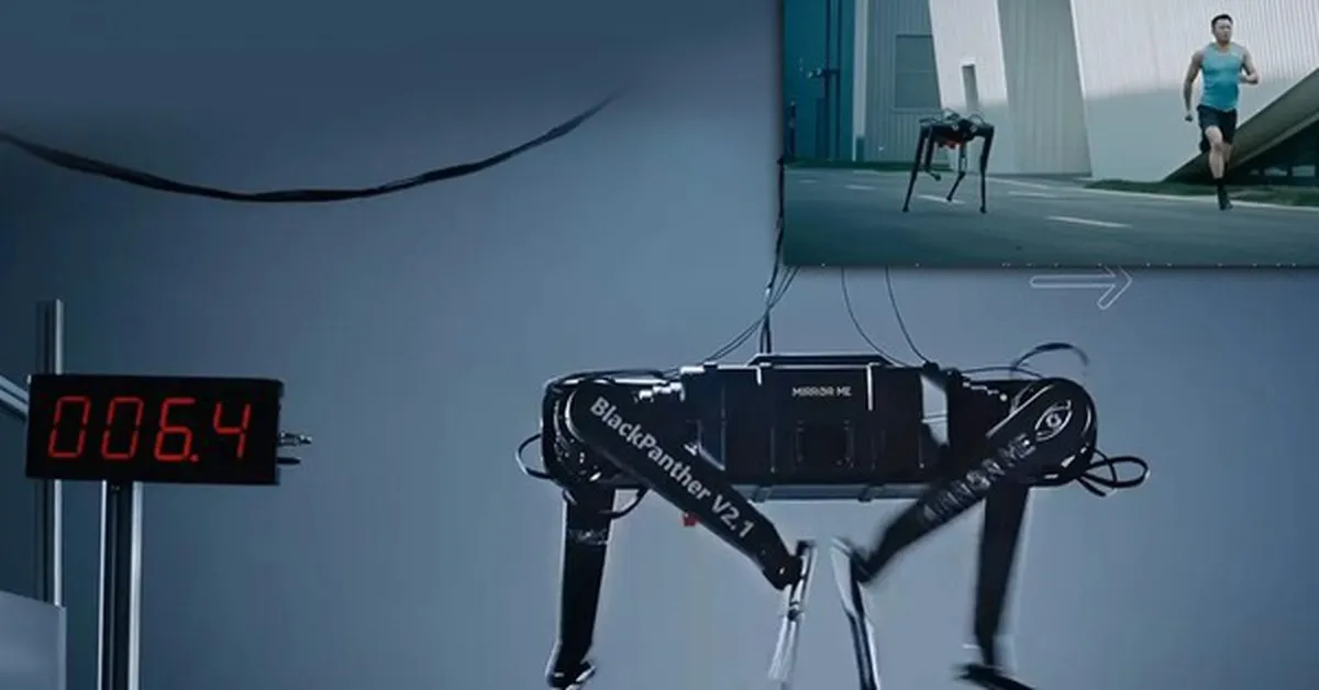 Chó robot của Trung Quốc chạy 100m chỉ mất 13 giây, vượt xa Boston Dynamics và thách thức kỷ lục thế giới!