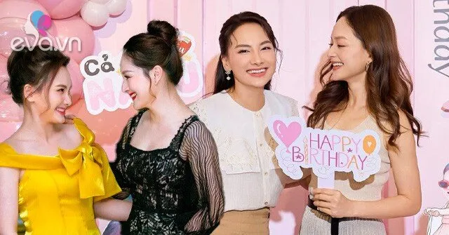 Không cùng huyết thống, hai nữ nghệ sĩ này lại có nhan sắc hao hao nhau như chị em một nhà