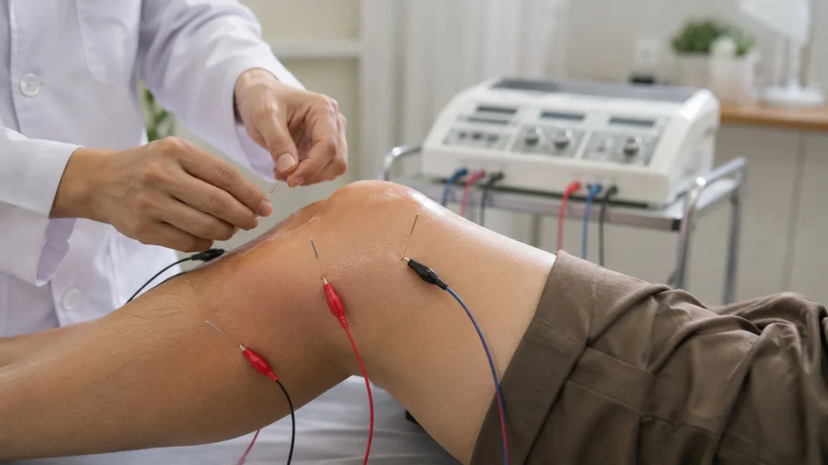 Hiệu quả và ứng dụng trong giảm đau của điện châm trong điều trị thoái hóa khớp gối