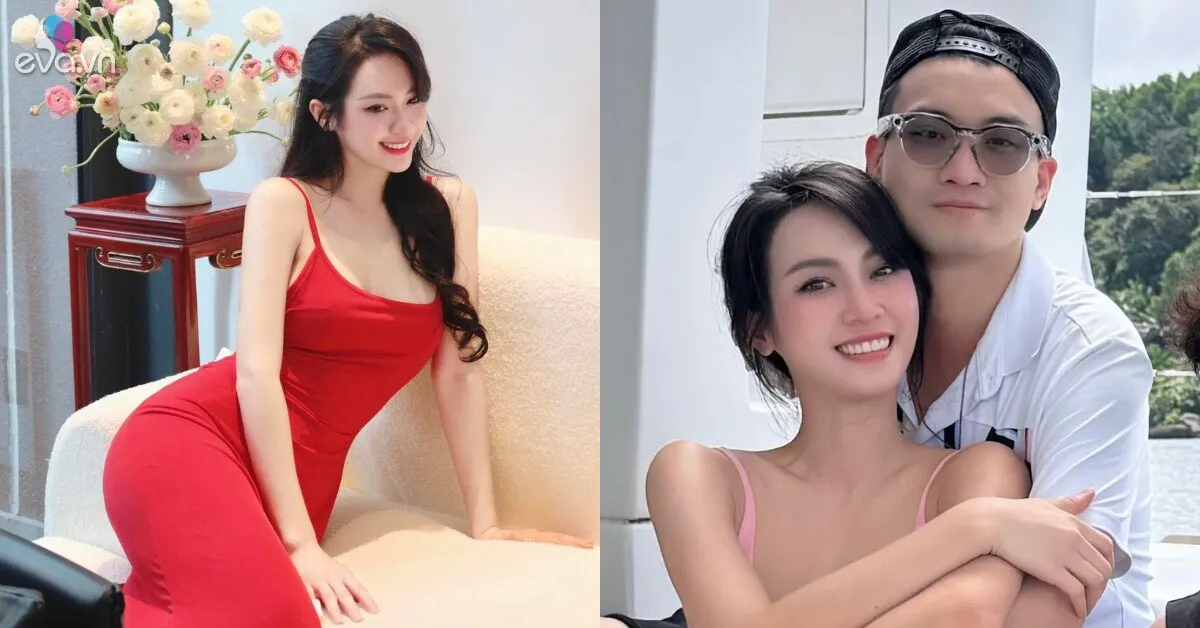 Bạn gái Đức Phạm khoe body với áo tắm kiệm vải
