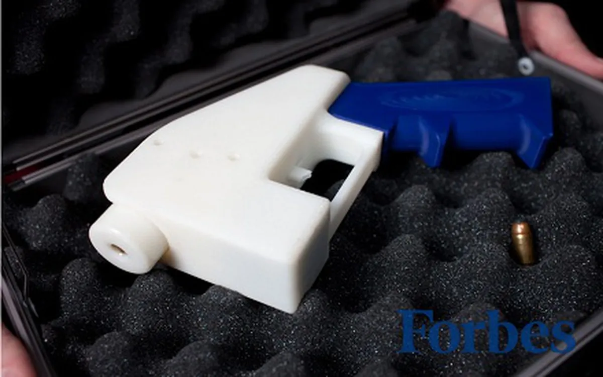 Phương pháp in 3D có thể chế tạo hoàn thiện một chiếc súng ngắn
