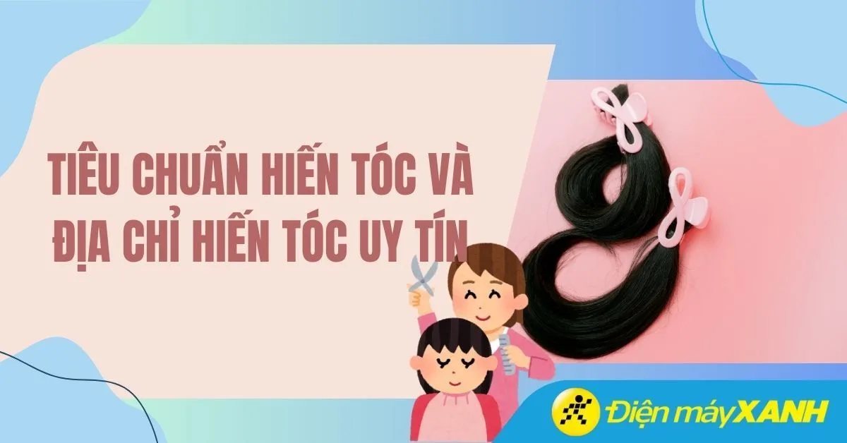 Hiến tóc là gì? Điều kiện, địa chỉ hiến tóc uy tín và những điều cần biết