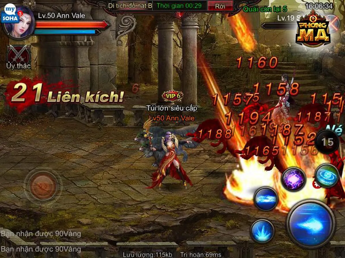 Phong Ma - Game hành động top đầu Hàn Quốc sắp có mặt trên Windows Phone