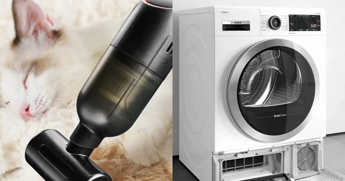 Săn Sale nhanh: Loạt deal đồ gia dụng bùng nổ Xiaomi, Bosch, Samsung... giảm giá lên tới 60%