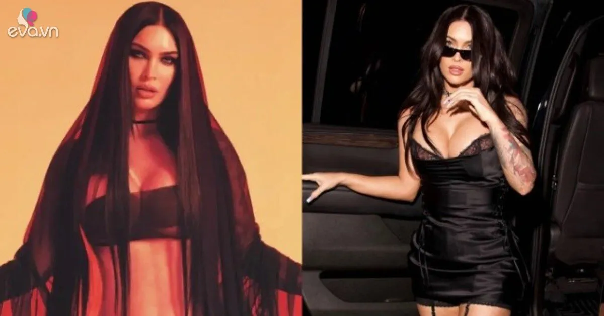 "Gái 4 con" Megan Fox khoe vóc dáng gợi cảm