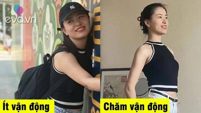 Sự khác biệt về nhan sắc giữa người chăm tập thể dục và người lười, có 3 đặc điểm nhìn thấy rõ rệt nhất