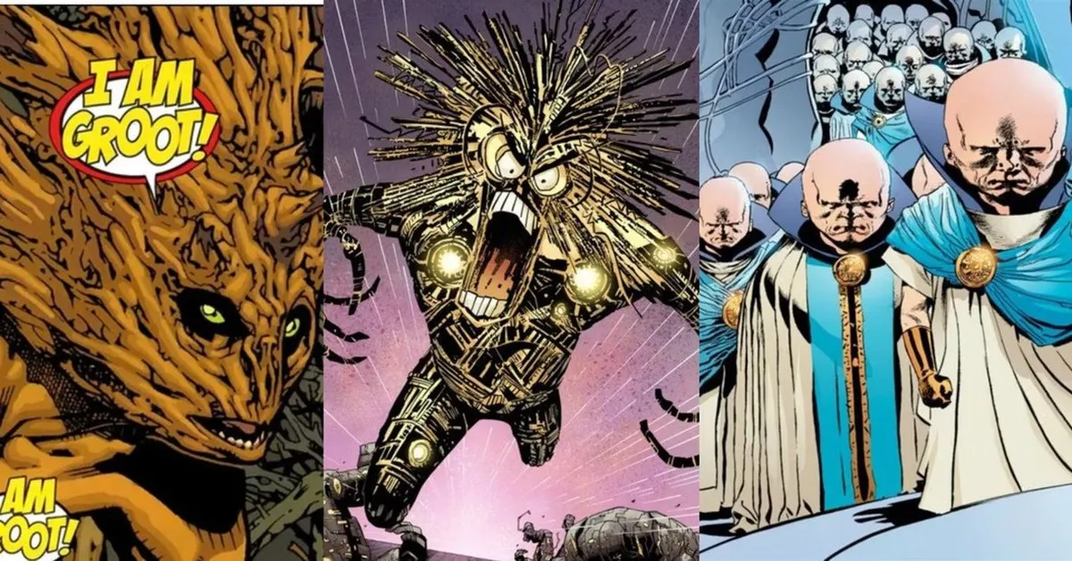 Groot và những chủng tộc ngoài hành tinh kỳ lạ nhất trong vũ trụ Marvel