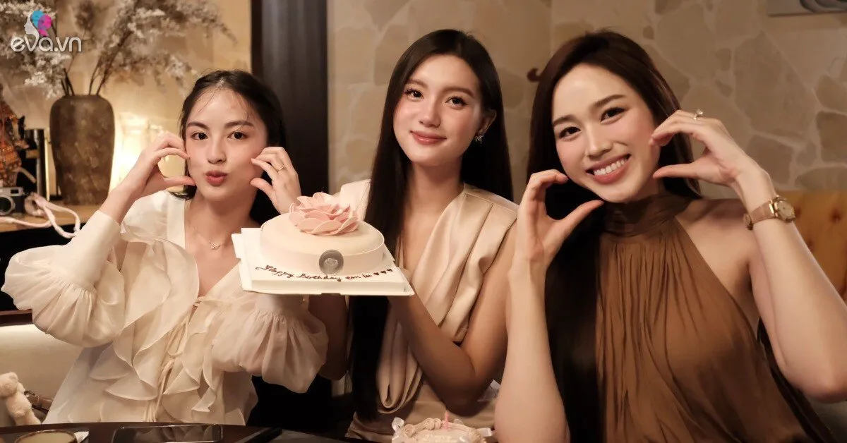 Hai cô bạn thân nhất của Đỗ Thị Hà, không có vương miện nhưng nhan sắc nổi bật không kém Hoa hậu