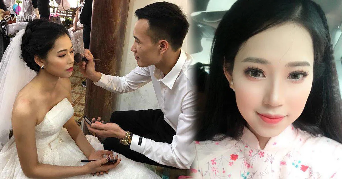 Trang điểm cho vợ trong ngày cưới, anh chồng trở thành hiện tượng MXH sau một đêm!
