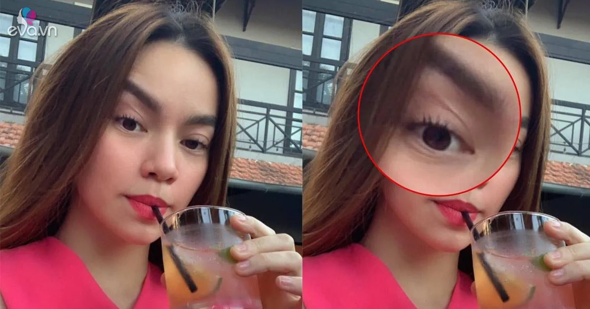 Đôi mắt là cửa sổ tâm hồn, nhưng "cánh cửa" của Hồ Ngọc Hà có... mở rộng quá không?