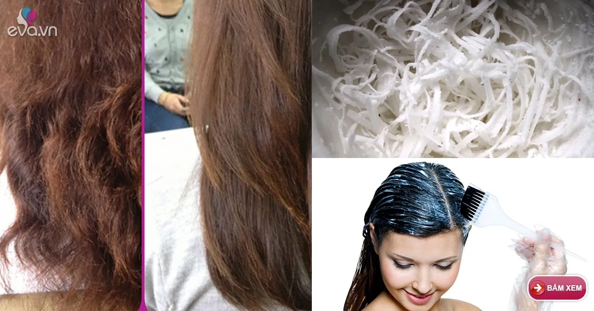 Dưỡng tóc hết khô, xơ trong 2 tuần với hỗn hợp này