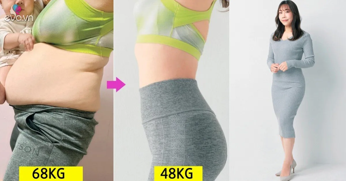 Không đến phòng gym mà chỉ ở nhà chăm con, bà nội trợ 5 con giảm 20kg và 30cm vòng eo nhờ 4 mẹo "đốt mỡ"