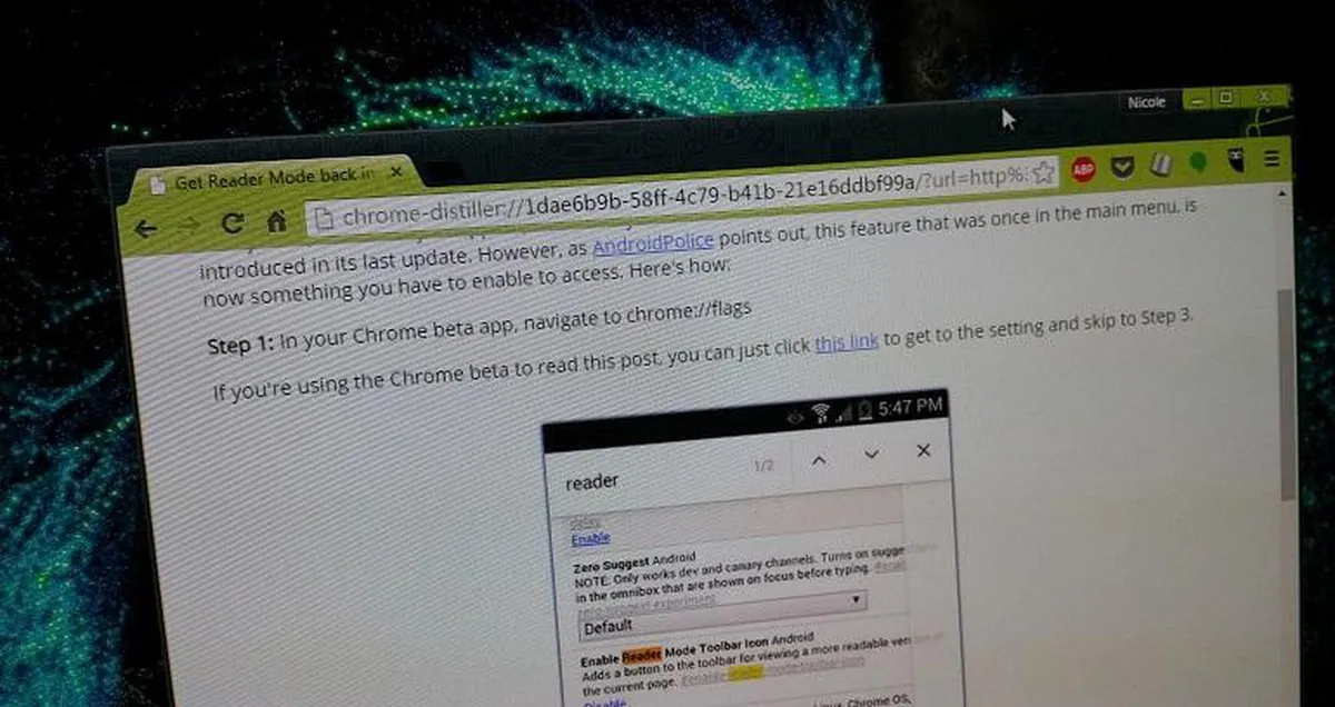 Kích hoạt chế độ Reader Mode siêu hay của Safari trên Chrome