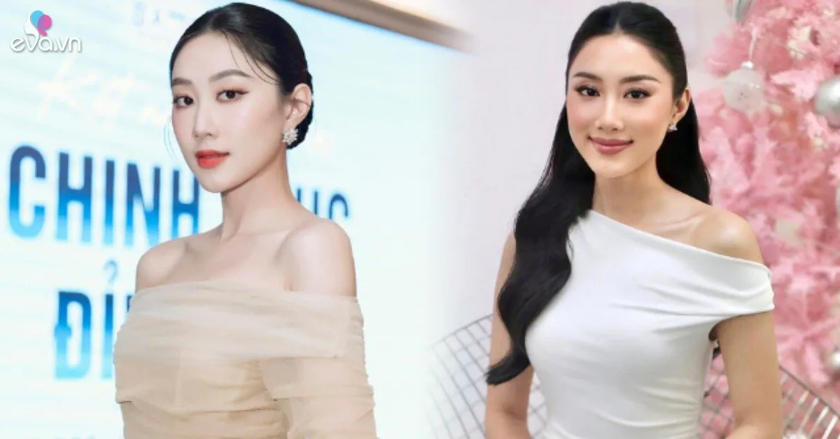 Nữ MC gây sốt khi "đọ sắc" bên Top 2 Miss Cosmo: Thi Hoa hậu lọt Top 20, visual như "sinh đôi" với Phương Linh