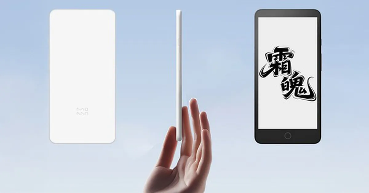Xiaomi Moaan Inkpalm Mini Plus 2 ra mắt: Máy đọc sách mini chạy Android 14, RAM 6GB và bộ nhớ khủng 512GB