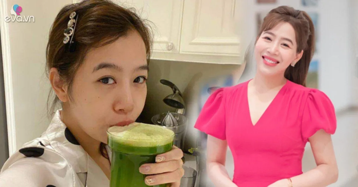 Nước ép xanh ai uống cũng nhăn mặt giúp da đẹp mịn màng được MC "giàu ngầm" của VTV ưa chuộng gần 10 năm