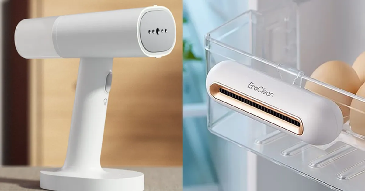 Chỉ từ 29.000đ sắm đủ đồ Xiaomi, Bear, Pery Smith...: Máy khử mùi, hút bụi, lọc nước đều có giá tốt