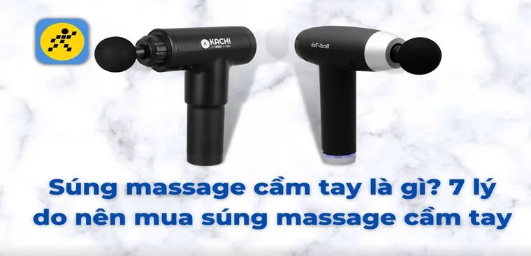 Súng massage cầm tay là gì? 7 lý do nên mua súng massage cầm tay
