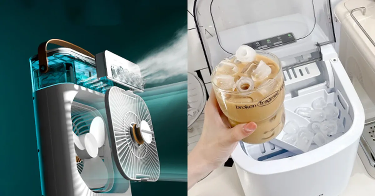 Săn deal đồ thiết thực cho mùa hè: Quạt phun sương, máy làm đá, đèn đuổi muỗi...