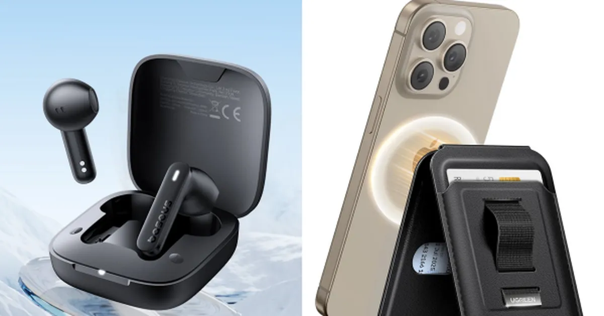 Cầm 500.000đ mua được vài món đồ: 14 Deal giảm sâu từ tai nghe, cáp sạc, loa... đến ví Magsafe