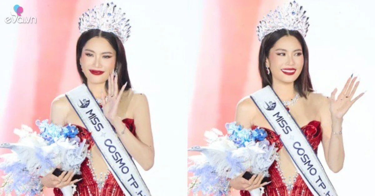 Nam Anh đăng quang Miss Cosmo TP.HCM 2026, Nam Em lên tiếng về ngôi vị Á khôi 1