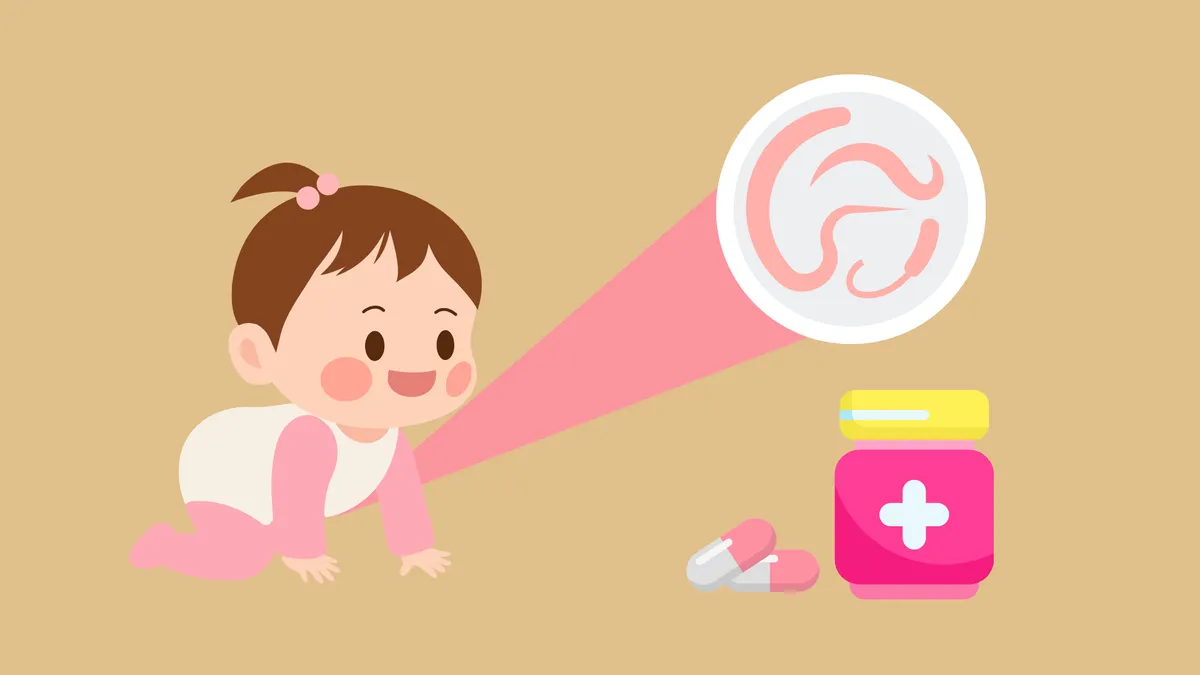 Có nên tẩy giun cho trẻ 1 tuổi? Dấu hiệu cho thấy trẻ cần được tẩy giun