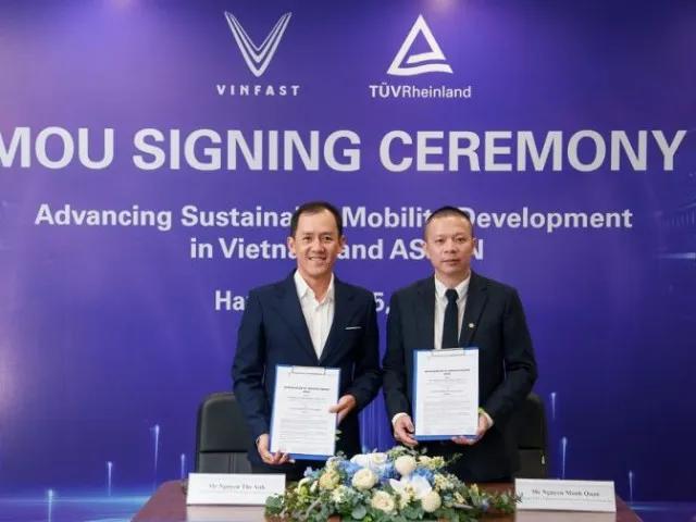 VinFast hợp tác với TÜV Rheinland, nâng cao năng lực thử nghiệm kiểm định cho ngành ô tô Việt Nam