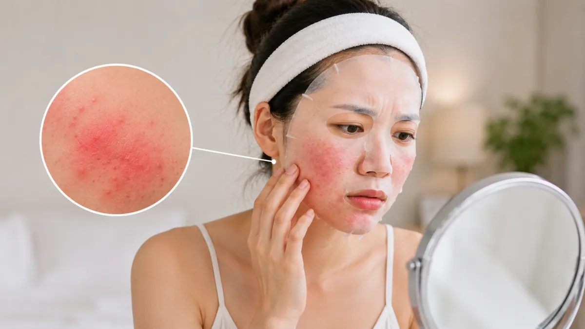 Dị ứng khi đắp mặt nạ là do đâu? Một số cách khắc phục hiệu quả