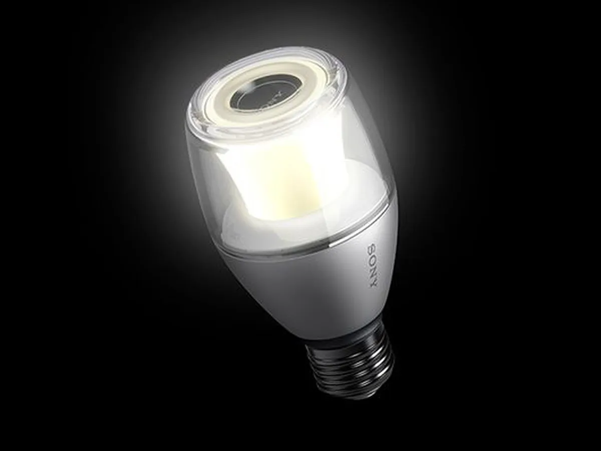 Tham vọng IoT, Sony ra mắt bóng đèn LED thông minh, kiêm loa Bluetooth