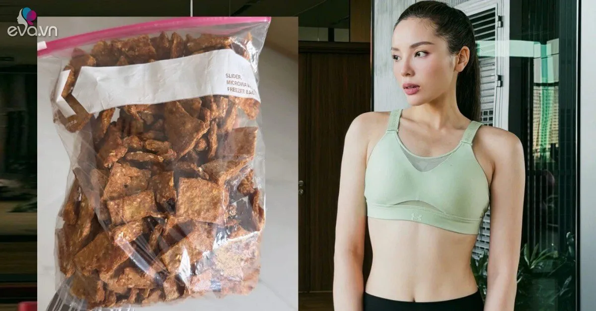 Món bim bim "ăn nhiều không lo béo bụng" được Kỳ Duyên yêu thích