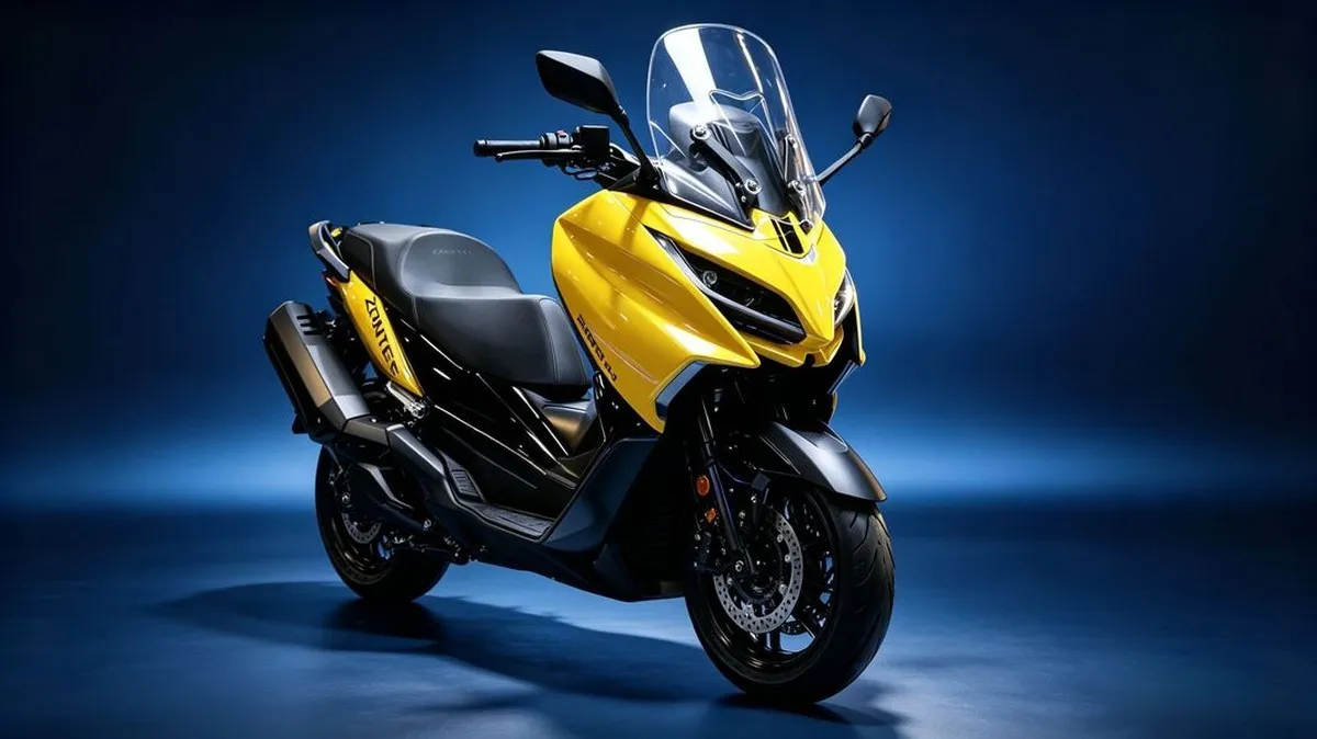 Zontes 552H chính thức ra mắt, sẵn sàng thách thức trực tiếp mẫu xe tay ga cỡ lớn Yamaha Tmax