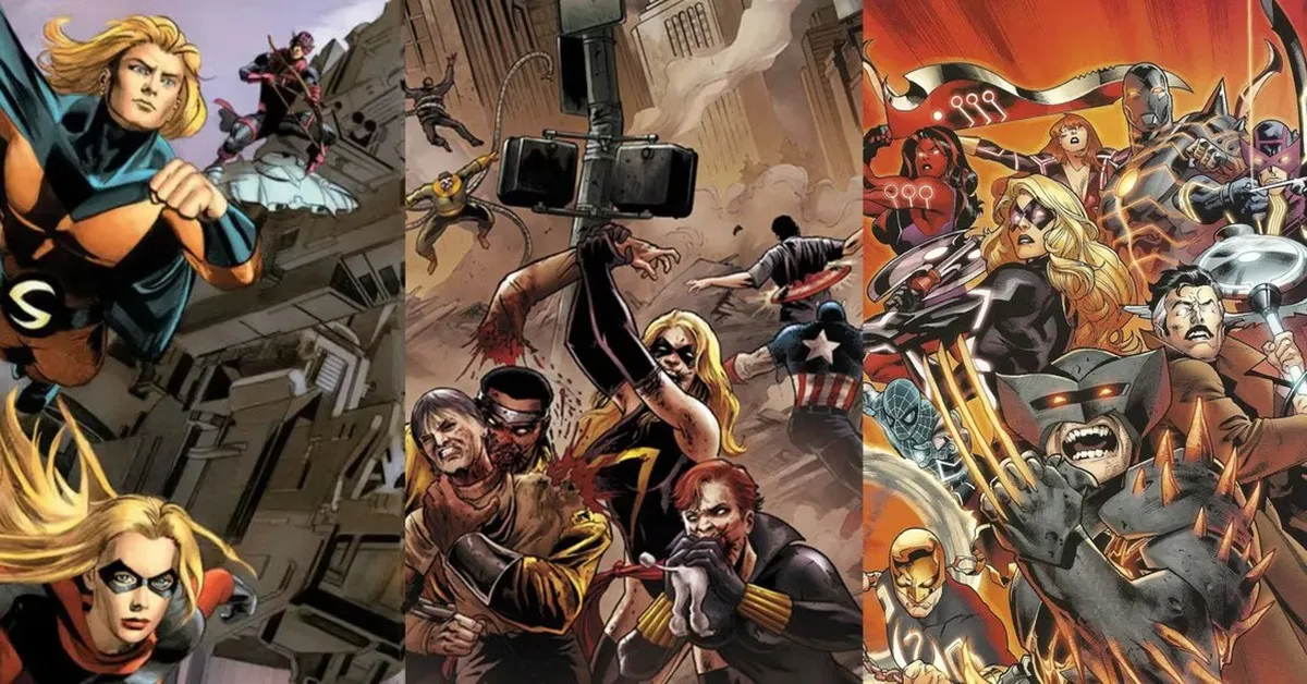 Secret Invasion và những sự kiện từng khiến Avengers chia năm xẻ bảy