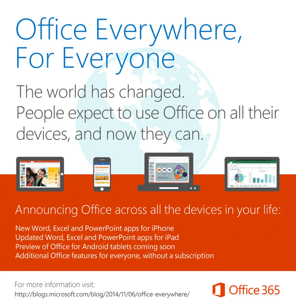 Microsoft Office đã được chính thức phát hành trên các máy tính bảng chạy Android
