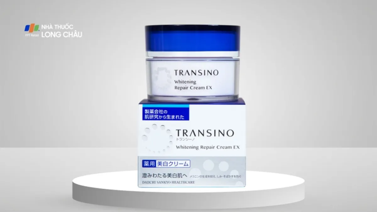 Hướng dẫn cách sử dụng kem trị nám Transino ban đêm hiệu quả