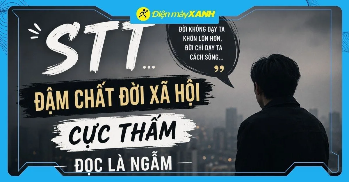 200+ STT đậm chất đời xã hội cực thấm, đọc là ngẫm