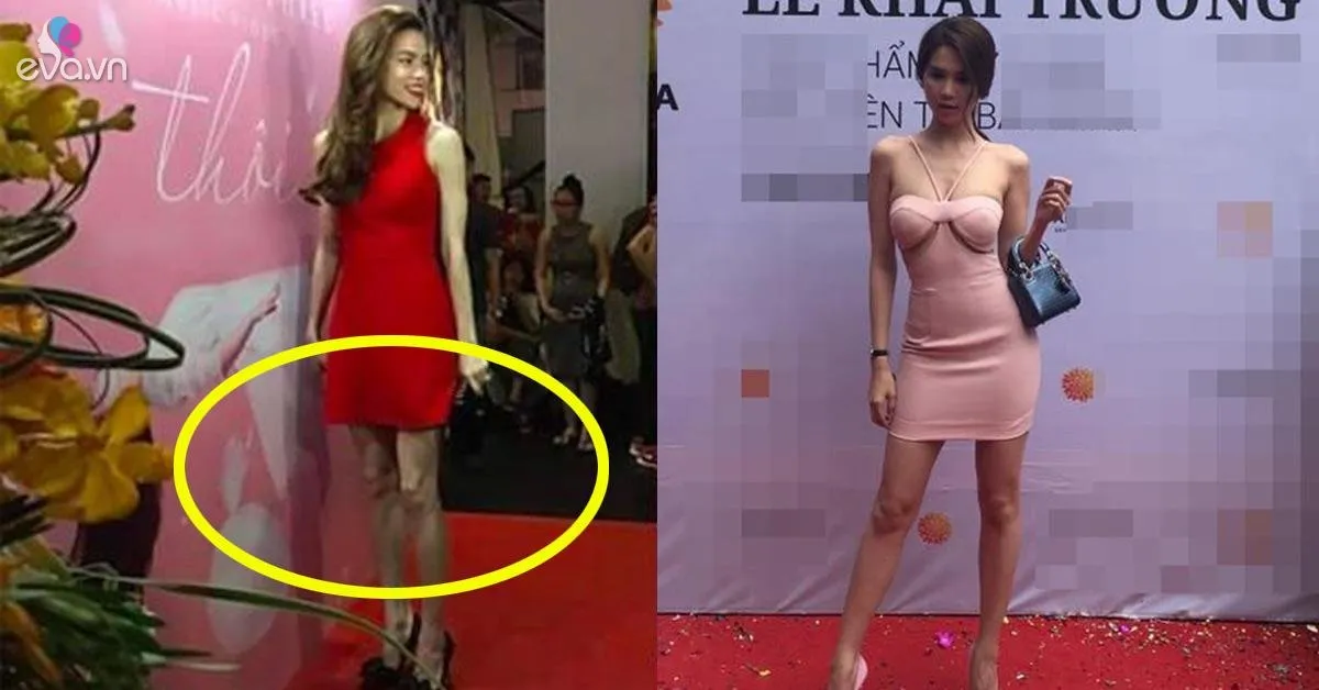 Hồ Ngọc Hà, Ngọc Trinh, Nhã Phương có đôi chân xấu thảm hại khi thiếu Photoshop