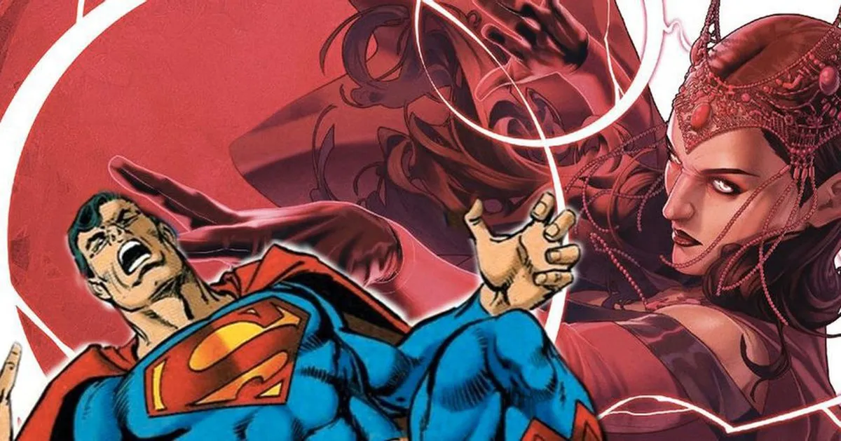 Nếu được chuyển đến Vũ trụ DC, Scarlet Witch có thể hạ gục Superman chỉ bằng một cái búng tay