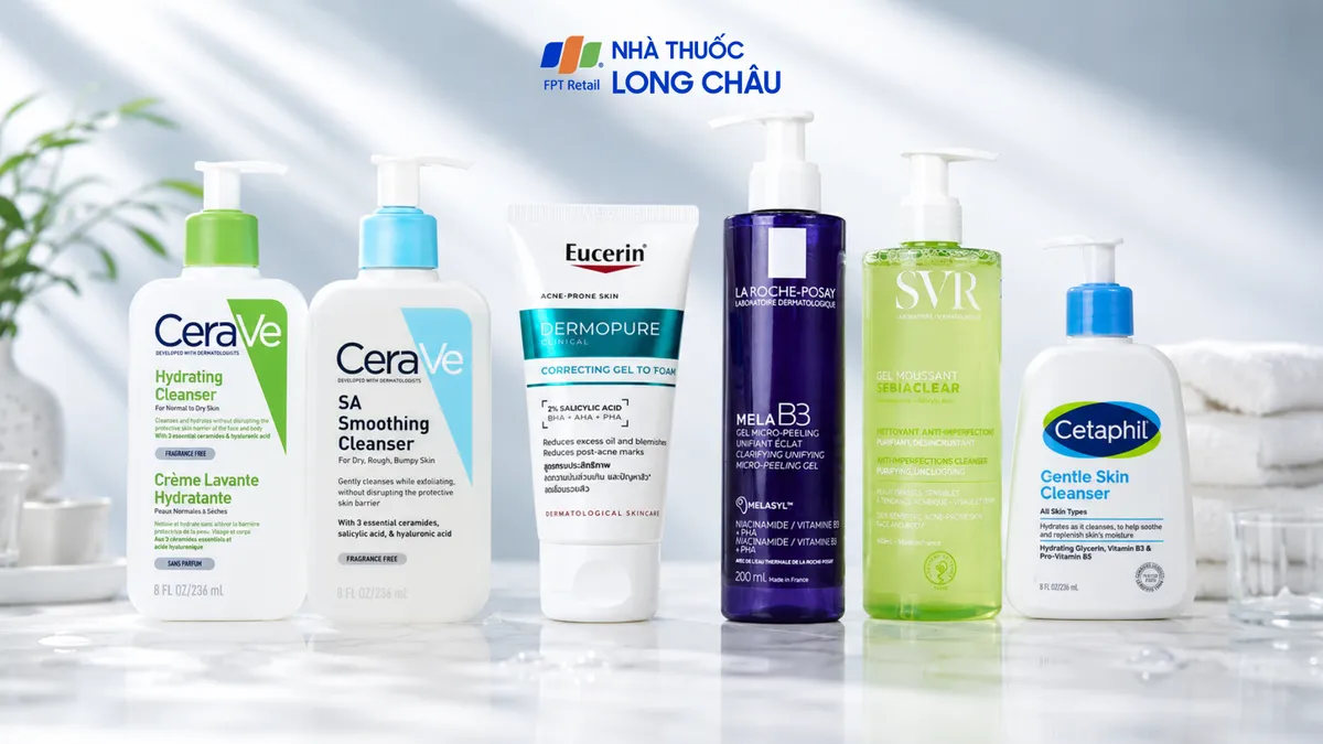 6 sữa rửa mặt ngừa lão hóa đáng tham khảo giúp làm sạch và hỗ trợ duy trì làn da khỏe đẹp