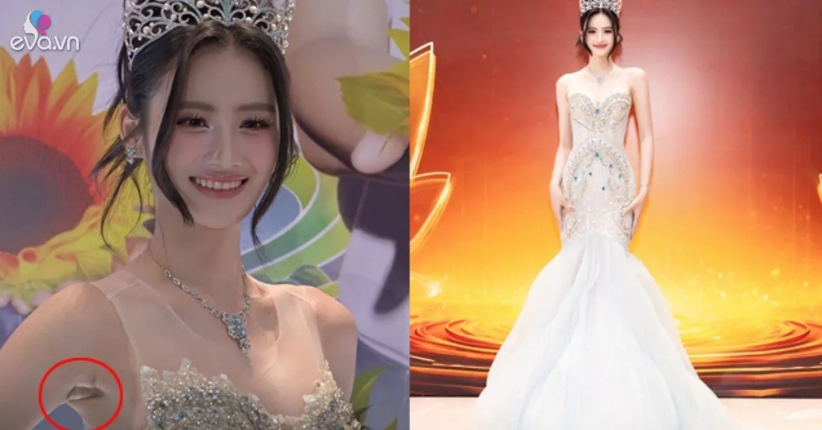 Hoa hậu Ý Nhi xinh như tiên tử trong ngày thông báo dừng học đi thi Miss World, CĐM săm soi một vết tích