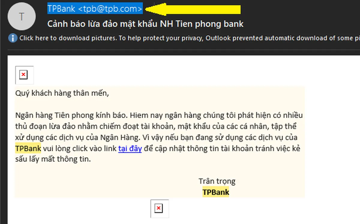 Nhận được email cảnh báo lừa đảo từ ngân hàng, đây là cách tôi ngay lập tức nhận biết người gửi mới chính là kẻ lừa đảo