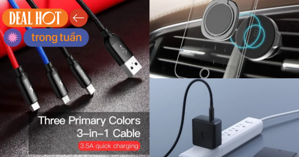 10 món đồ Xiaomi, Aukey, Hoco, Baseus đang giảm giá chỉ còn dưới 100.000đ